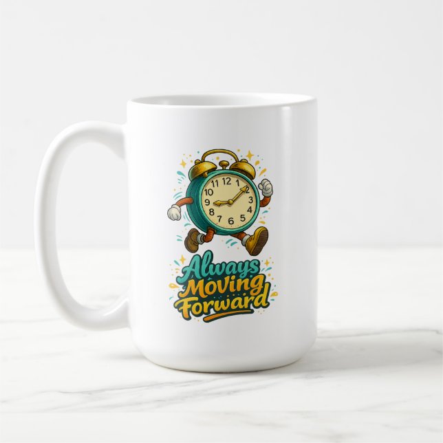 Mug Always Moving Forward  (Gauche)
