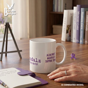 Mug Alzheimer Sensibilisation Mot-clef Finons Alzheime