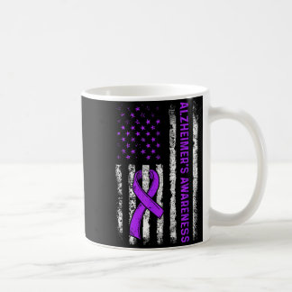Mug Alzheimer's awareness fight american usa flag