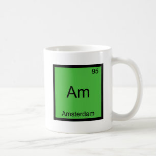 Mug Am - Amsterdam T-shirt drôle de symbole d'élément 