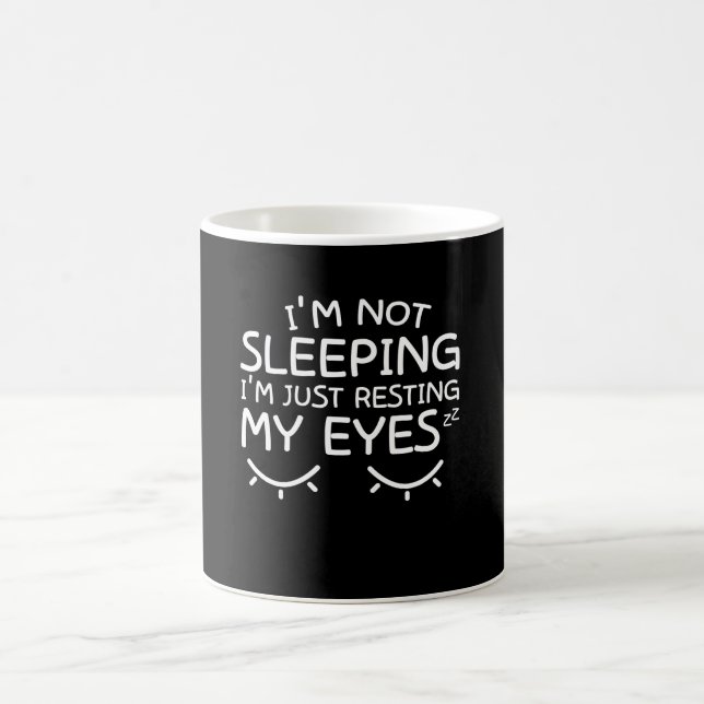 Mug Amant de sommeil Im reposant juste mes yeux (Centre)