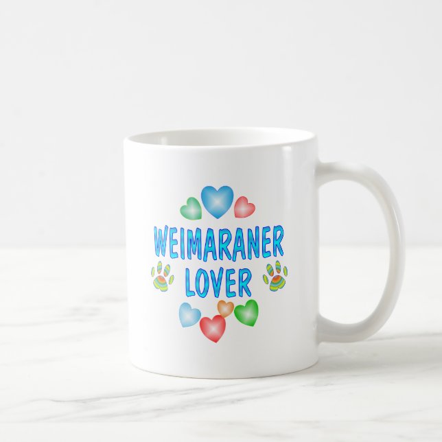 MUG AMANT DE WEIMARANER (Droite)