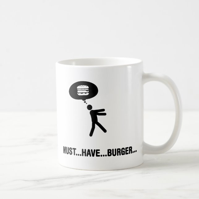Mug Amant d'hamburger (Droite)
