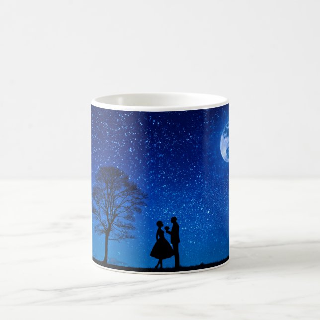 Mug Amants sous une pleine lune (Centre)