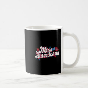 Mug Amare Box America 4 juillet Miss Americana Retro