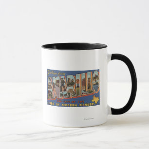 Mug Amarillo, le Texas - grandes scènes de lettre