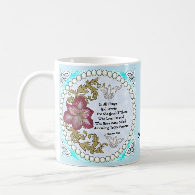 Mug Amaryllis Christian Tout Choses  (Gauche)