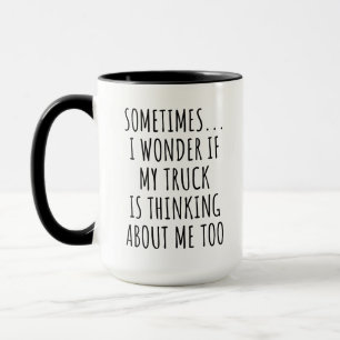 Mug Amateur de camion drôle