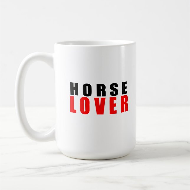 Mug Amateur de cheval (Gauche)