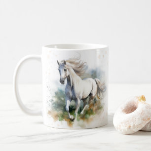Mug Amateur de chevaux, Cadeau équestre, Graphique d'é
