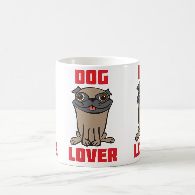 Mug Amateur de chien #2 (Centre)