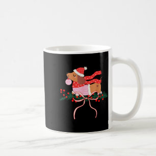 Mug Amateur de chien teckel de Noël mignon vintage