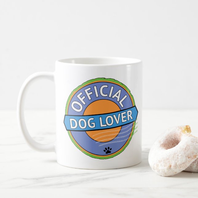 Mug Amateur de chiens officiel    (Avec donut)