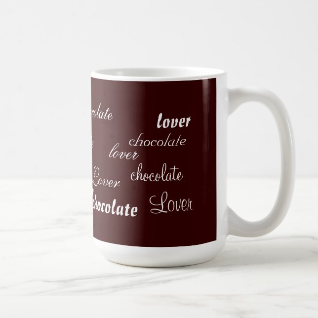 Mug Amateur de chocolat (Droite)