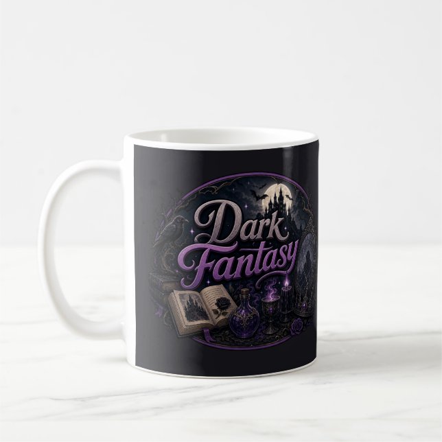 Mug Amateur de fantasy sombre (Gauche)