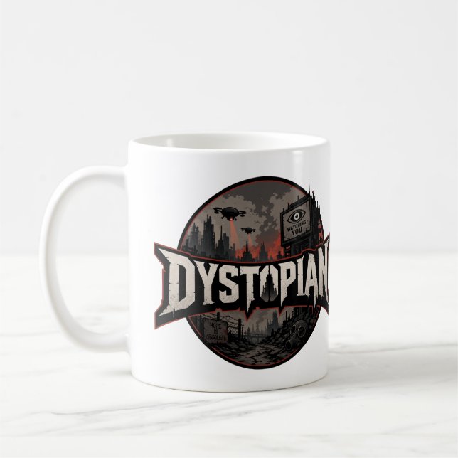 Mug Amateur de fiction dystopique (Gauche)