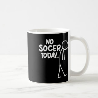 Mug Amateur de football drôle triste bâton Pas de foot