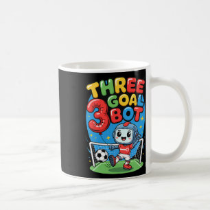 Mug Amateur de football robot à trois buts 3e annivers