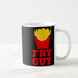 Mug Amateur de frites Amateur de fast-food Frites Drôl