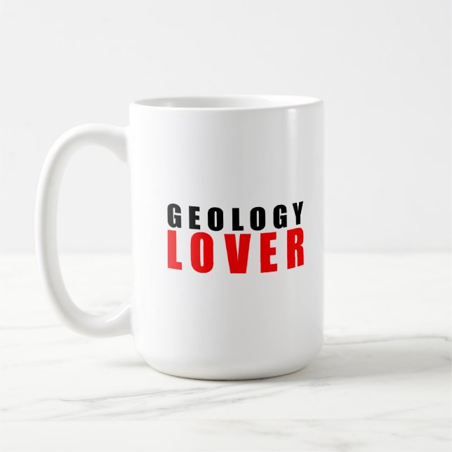 Mug Amateur de géologie (Gauche)