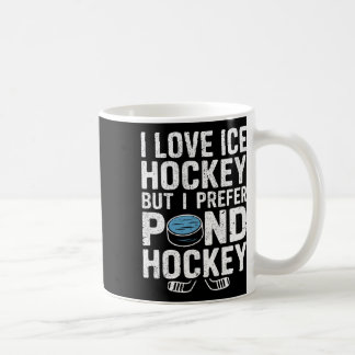 Mug Amateur de hockey sur glace de surface gelée