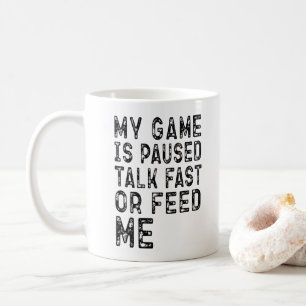 Mug Amateur de jeux Mon jeu est en pause Joyeux annive