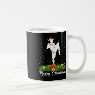 Mug Amateur de kickboxing Chapeau de Père Noël assorti