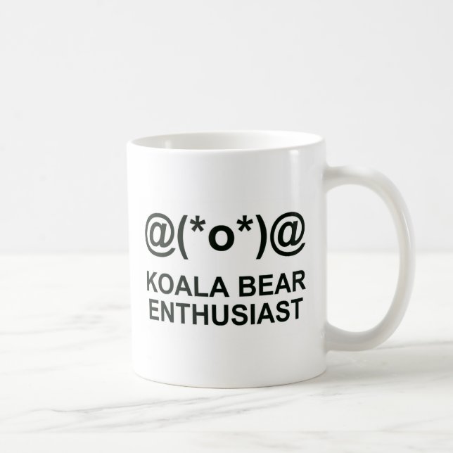 Mug Amateur de Koala Bear (Droite)