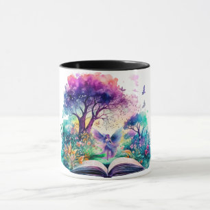 Mug Amateur de livres de fantasy Fée