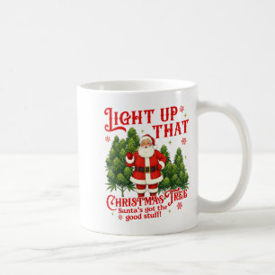 Mug Amateur de mauvaises herbes allumant l'arbre de No