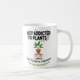 Mug Amateur de plantes drôle “Je ne suis pas accro à m