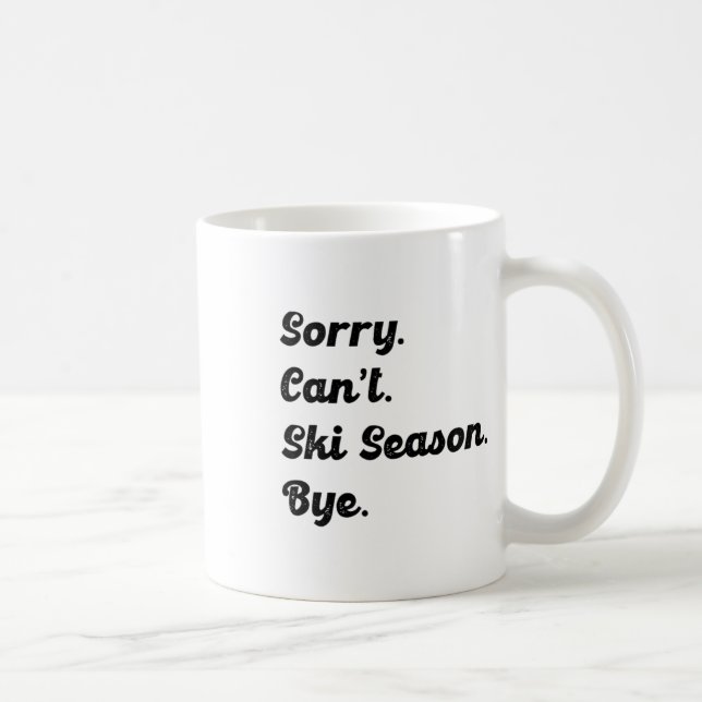 Mug Amateur de ski  (Droite)