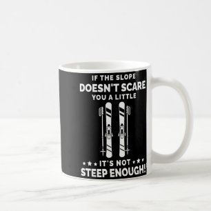 Mug Amateur de sports d'hiver de ski daredevil à forte