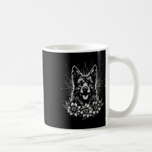 Mug Amateur de style de tatouage Chien de berger allem