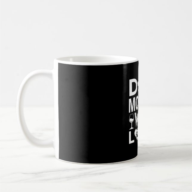 Mug Amateur de vin de mère chien (Gauche)
