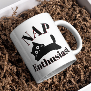 Mug Amateur du Nap de chat mignon