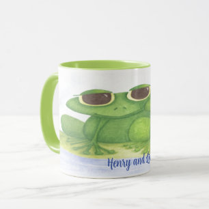 Mug Amateurs adorables de grenouilles
