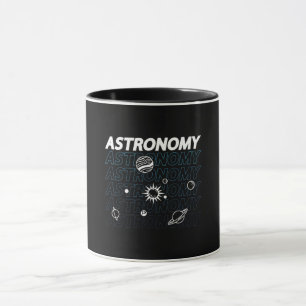 Mug Amateurs d'astronomie Stars de l'espace Science Un