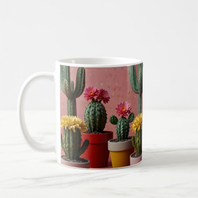 Mug Amateurs de cactus en fleurs (Gauche)