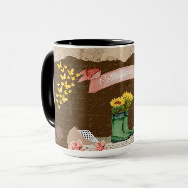 Mug Amateurs de Cottagecore (Devant gauche)