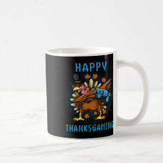 Mug Amateurs de jeux vidéo Dabbant Dinde Pèlerin Joyeu