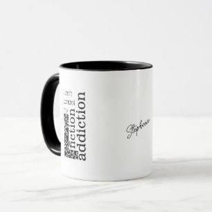 Mug Amateurs de livres Bibliophile Lecteurs de fiction
