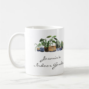 Mug Amateurs de plantes Green Houseplants Personnalisé