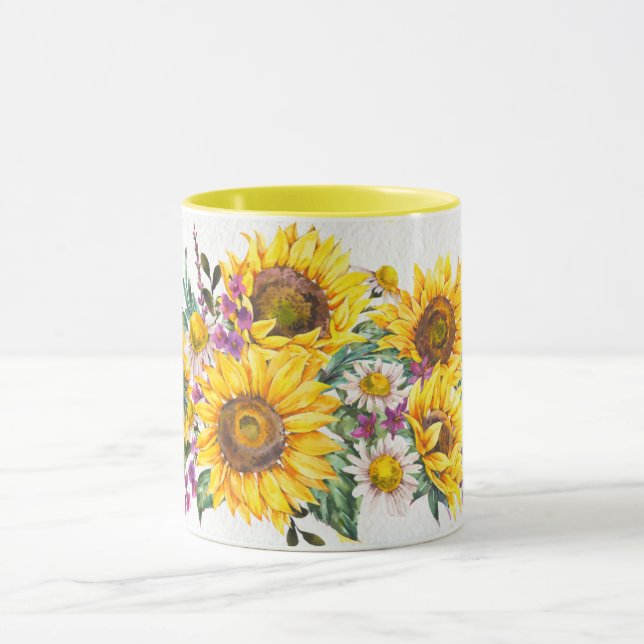 Mug Amateurs de tournesol, vaisselle de décoration de  (Centre)