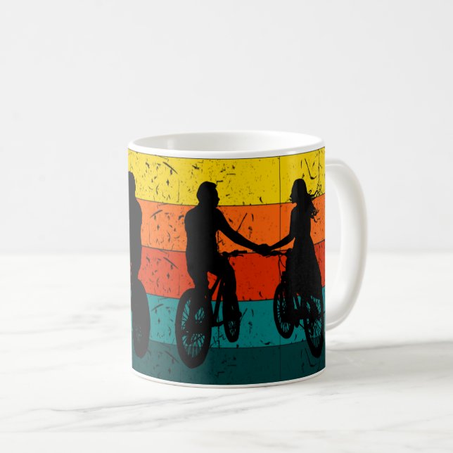 Mug Amateurs de vélo (Devant droit)
