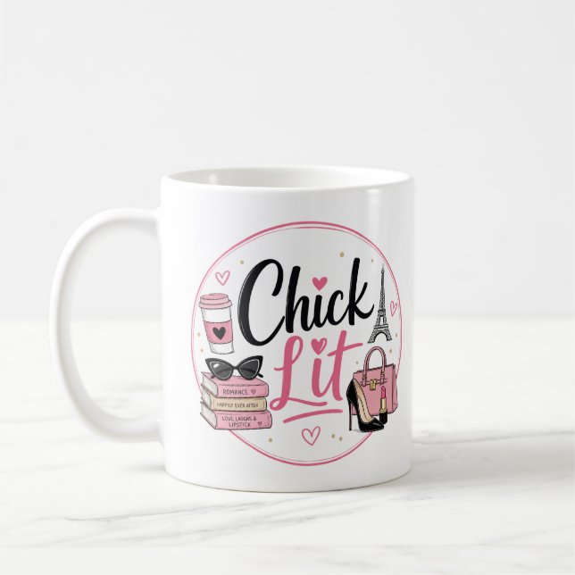 Mug Amateurs du genre Chick Lit (Gauche)