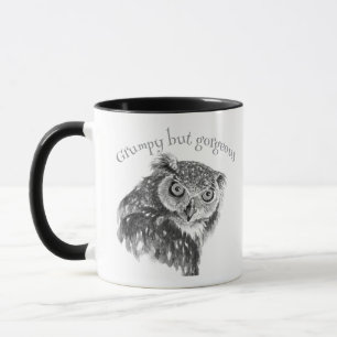 Mug Amateurs minimalistes d'aquarelle Grump Imprimer l