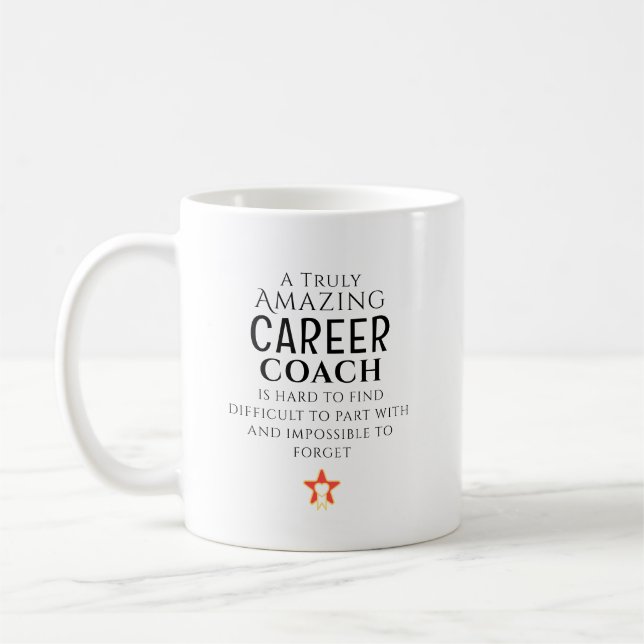 Mug Amazing Career Coach Hard To Find Personalized  (Gauche)