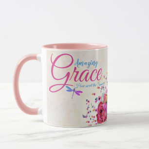 Mug Amazing grace Floral de printemps  