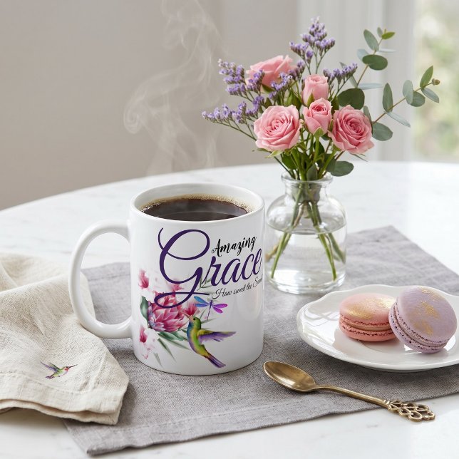 Mug Amazing grace Oiseau tropical   (Créateur téléchargé)